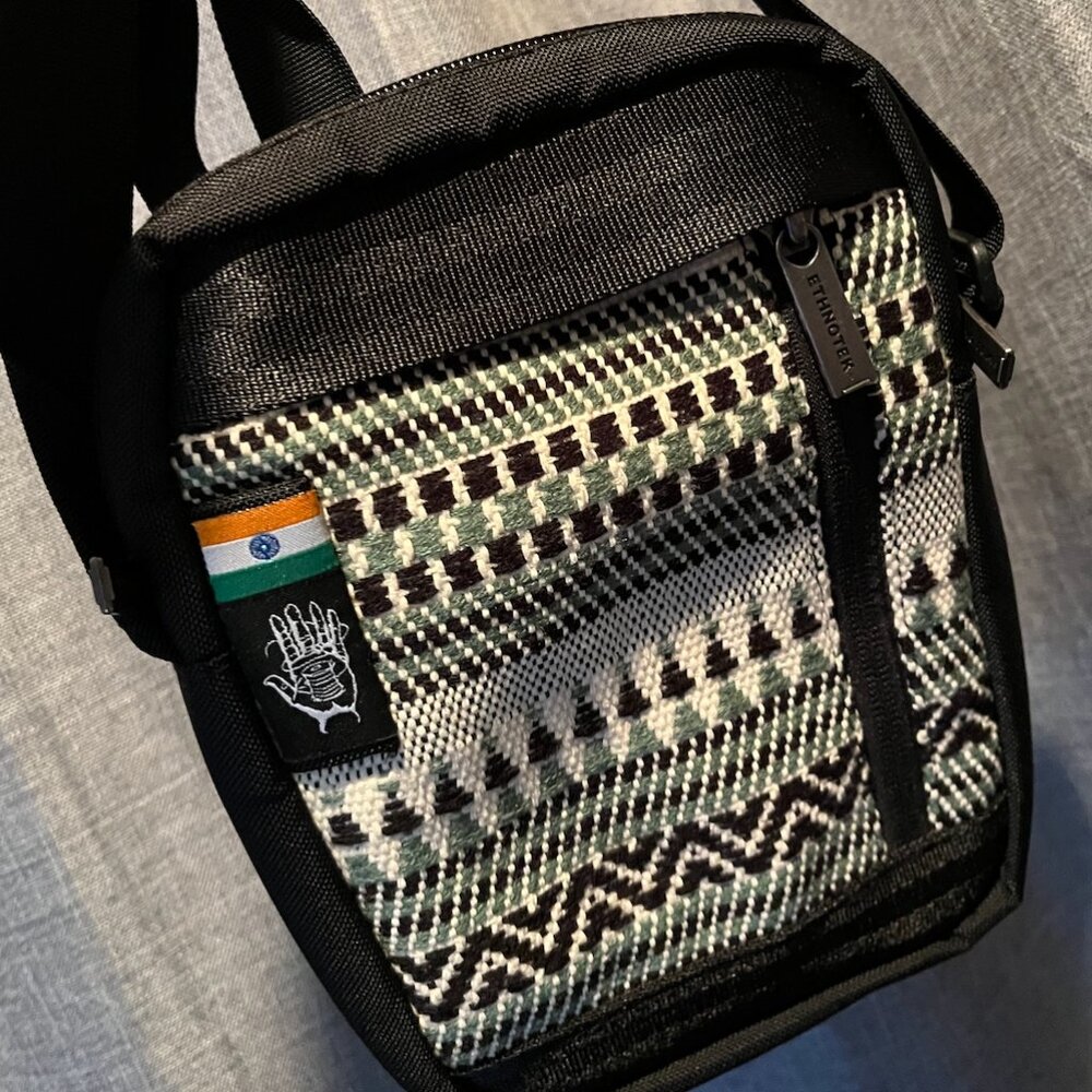 Ethnotek Shoulder Bag and Accessories Pouch set
